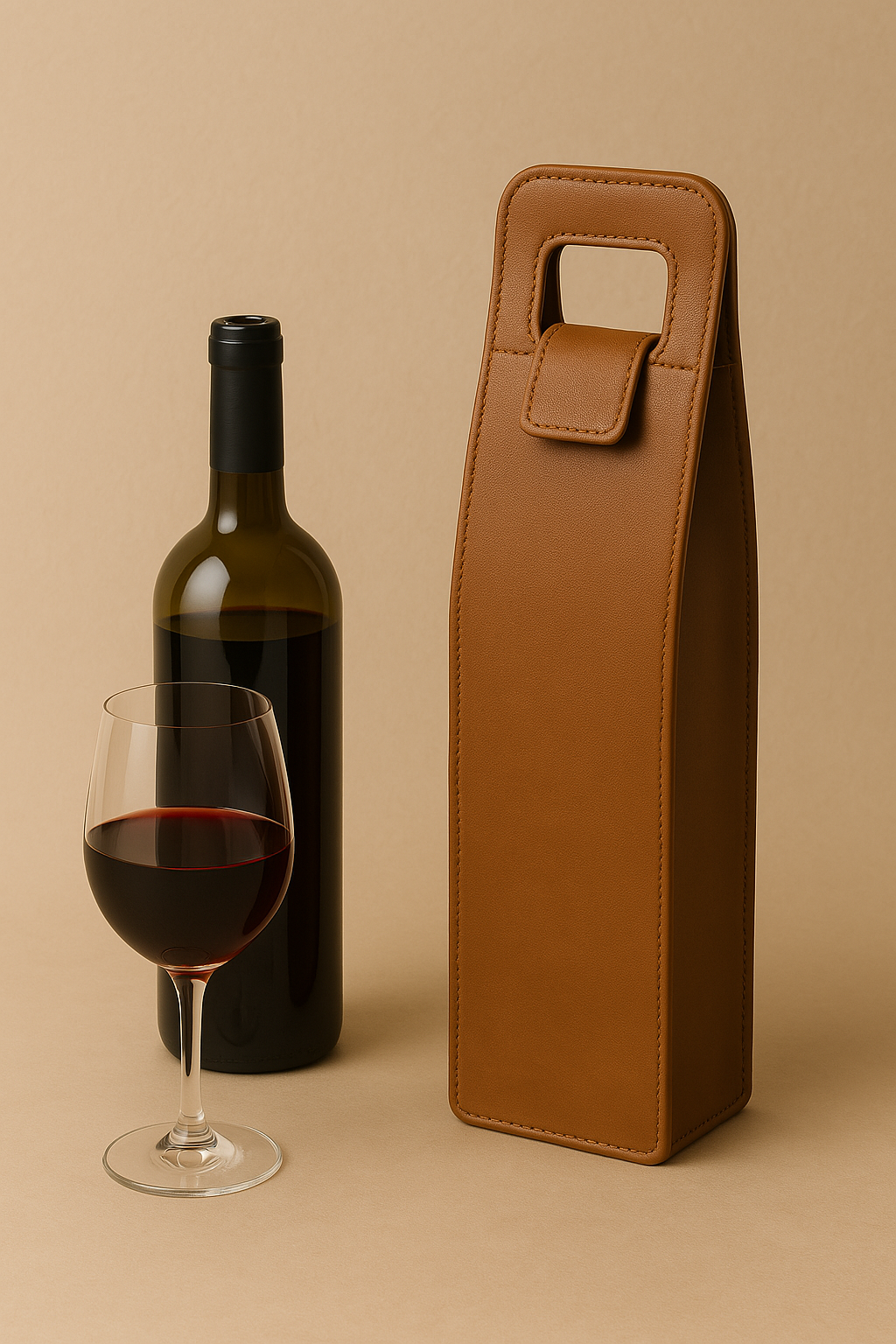 Porta Vino Cuero