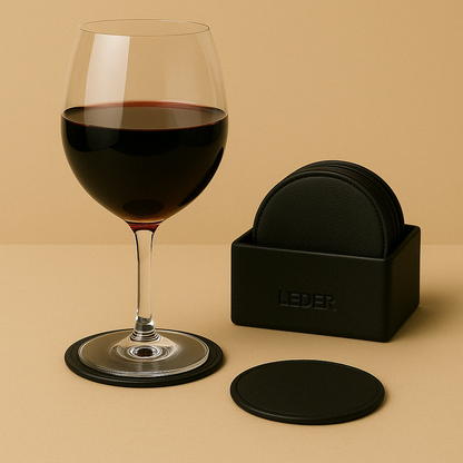 Porta Vasos Piel